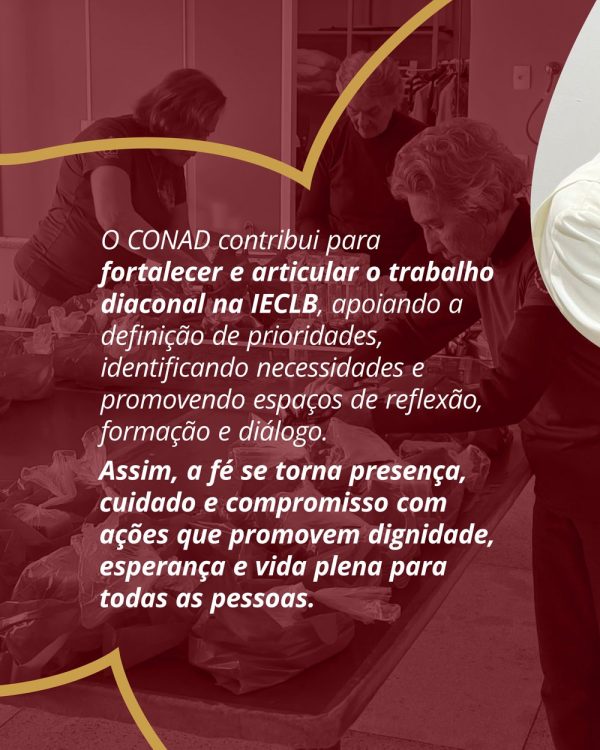 Reforma 2026 - como o CONAD vivencia a fé