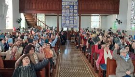 Seminário de lideranças da OASE Sínodo Centro-Campanha Sul - mulheres com Bíblia